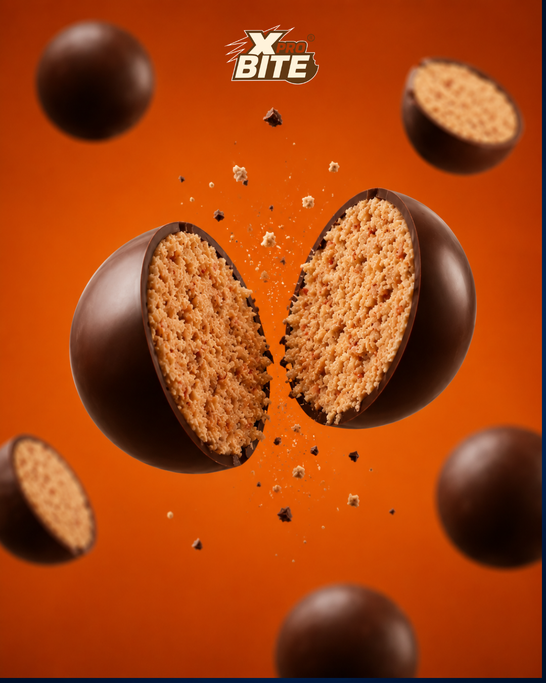 Premium split chocolate bite